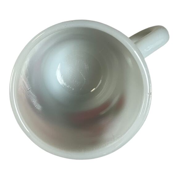 Vintage Strawberry Shortcake Milk Glass Mug Oven Proof Made in USA Nostalgic - Picture 9 of 9